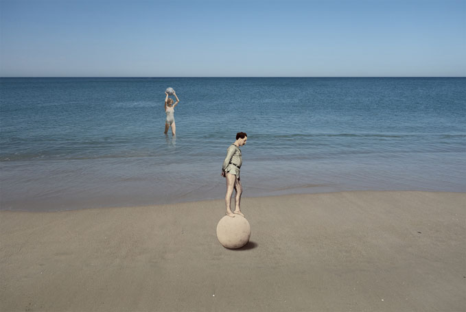 Merit de Jong, Waves, states of mind No 44, digitale collage, november 2016