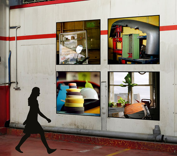 Jacquie Maria Wessels, Garage Stills, 2014 - 2018, Phnom Penh - Amsterdam - Tokyo - St. Petersburg, Analogue C-prints
