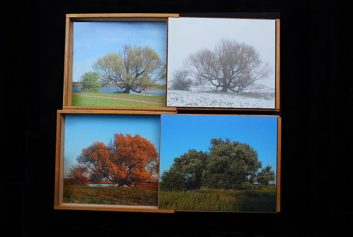 Rob Chevallier, Vier seizoenen, Velperwaarden, foto op schuifspellen