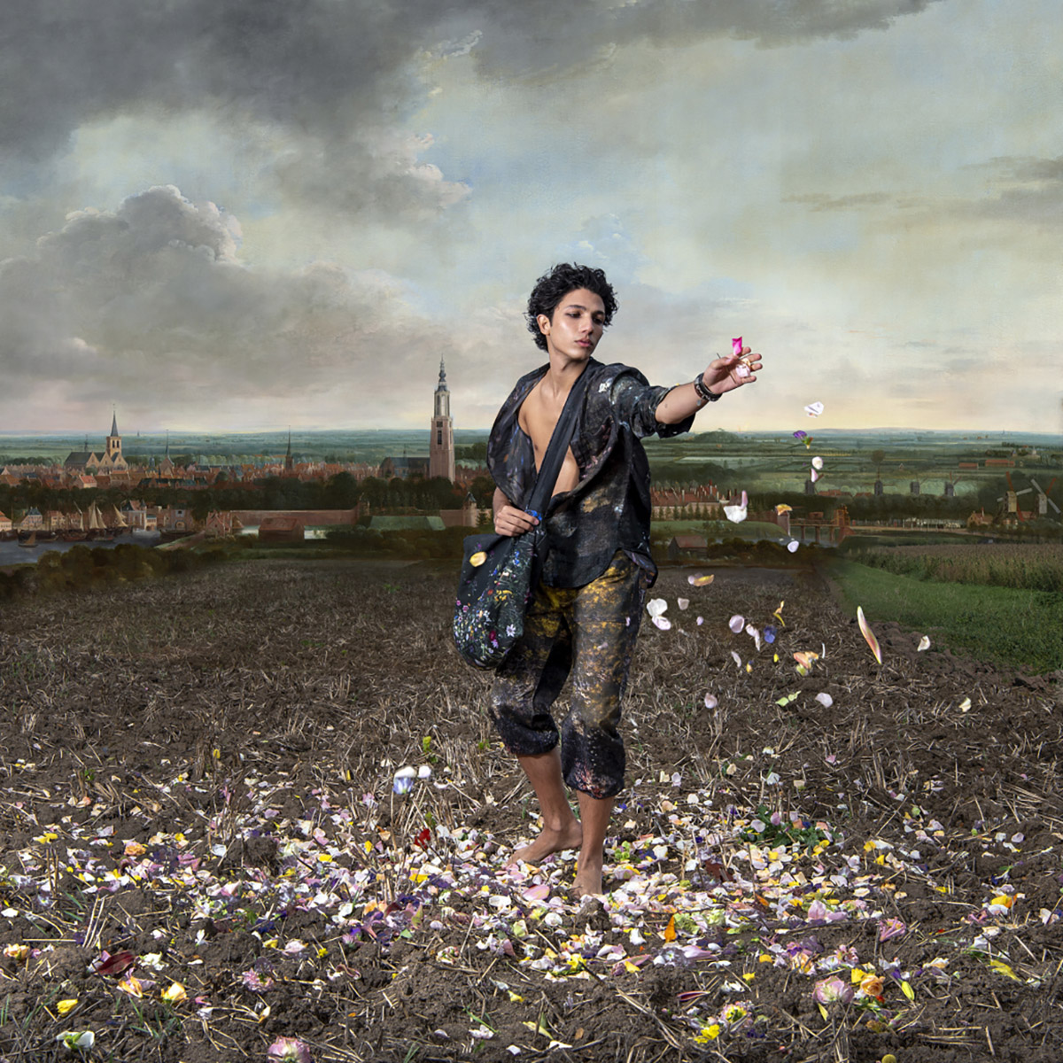 Hans Withoos, Zaaier Francesco, Flowerartmuseum, Bloeiende melodiën