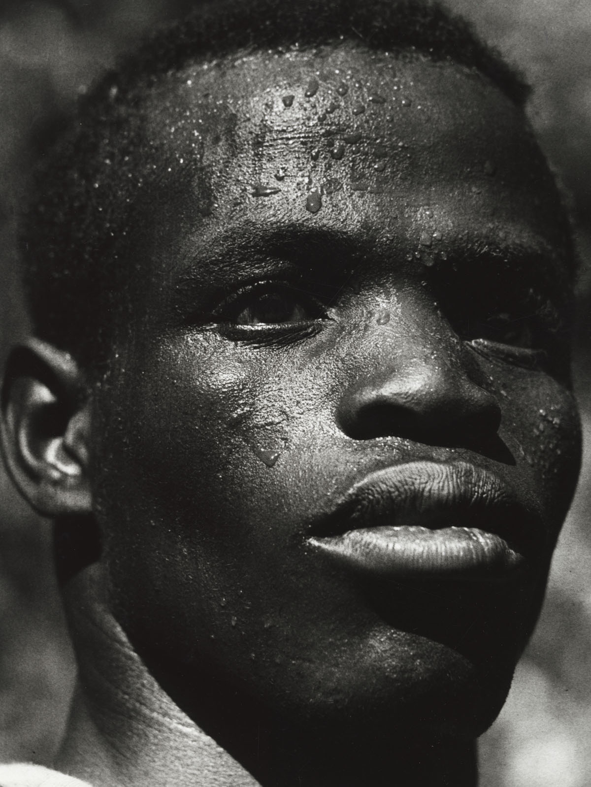 Ed van der Elsken, N'Gabé, karavaandrager, 23 jaar oud (detail), Centraal-Afrikaanse Republiek, 1956-1957