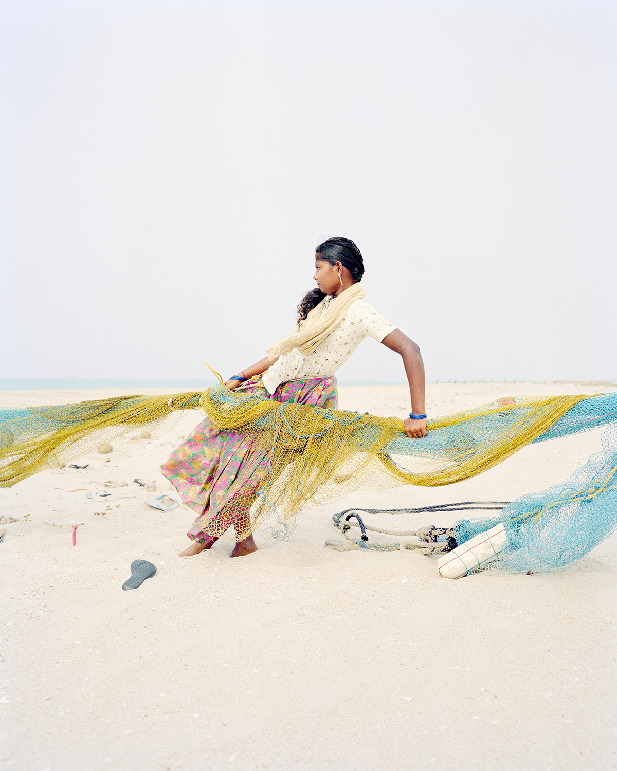 Vasantha Yogananthan, Longing For Love, Danushkodi, India, 2018 Archival inkjet print. From the series A Myth of Two Souls (2013-2021). On loan from the artist.