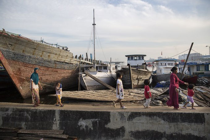Jakarta, de mensen achter de zeemuur