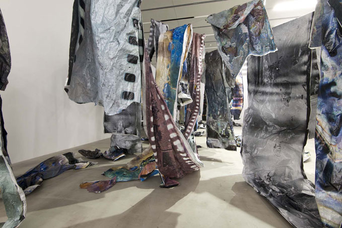 Installatiebeeld van de tentoonstelling Matter, 2016, Courtesy of artist and GP gallery