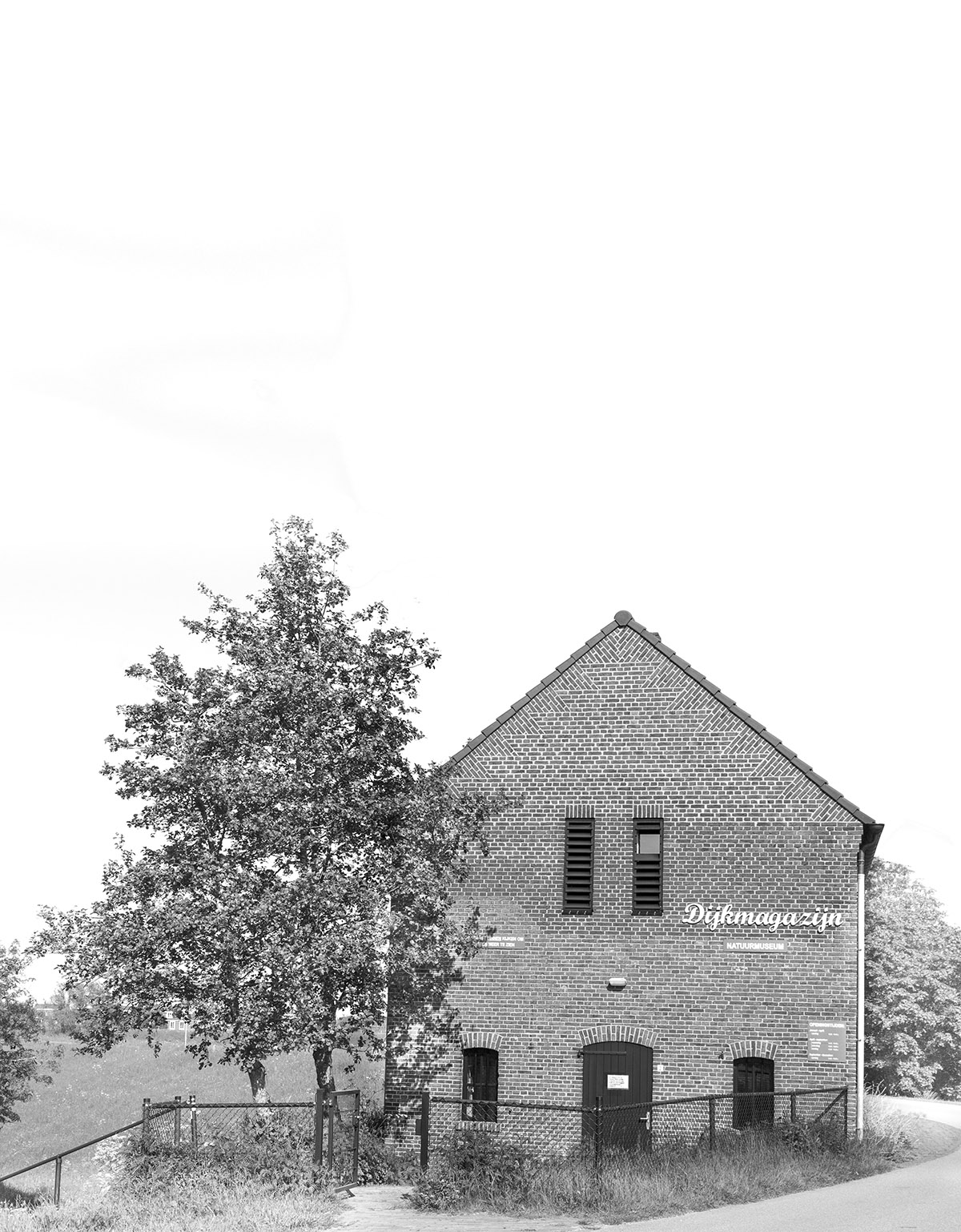 Henk bij de Weg, Dijkmagazijn - Bemmel Gld), aan de Waal, 1867