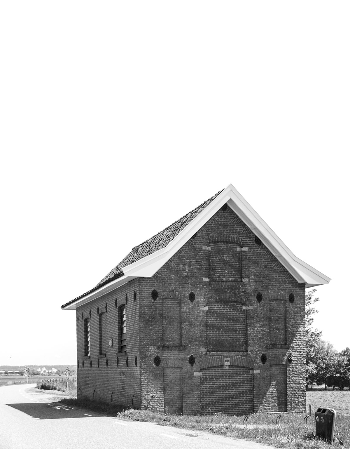 Henk bij de Weg, Dijkmagazijn - Ingen (Gld), aan de Nederrijn, 1870