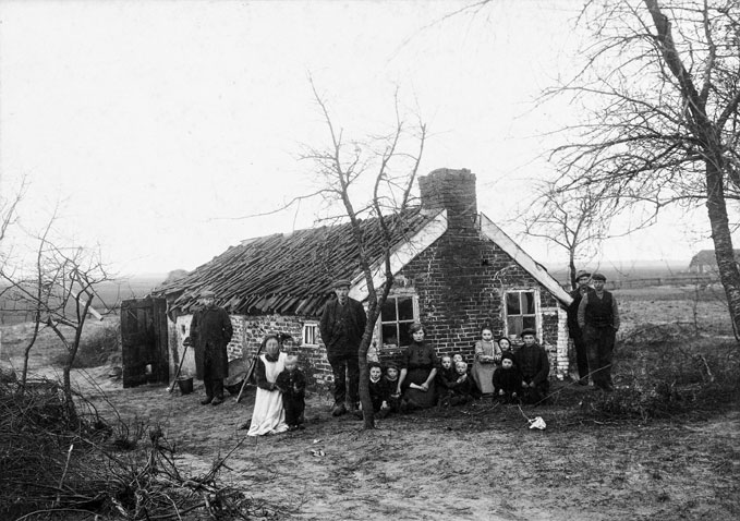 Tonnis Post, Familie Kruizinga, 1914, Nederlands Openluchtmuseum