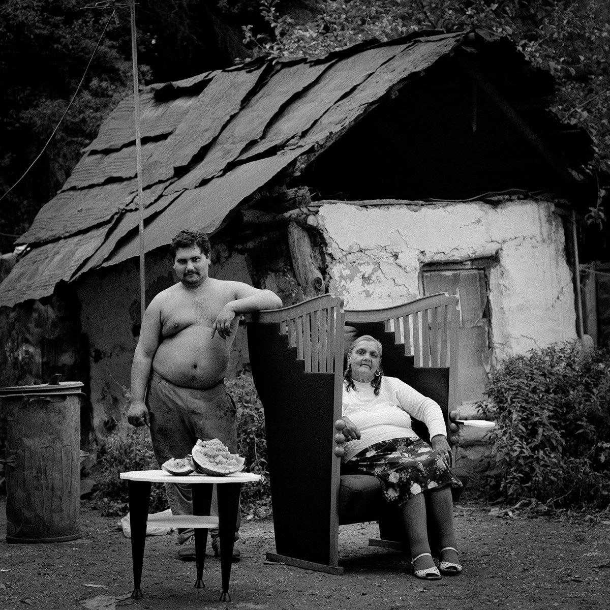 Erwin Olaf, Stedelijk Museum - Borek &Scaron;&iacute;pek, Pro J.P. Pre&scaron;ov, Slovakia-BW, 1991, Estate Erwin Olaf, courtesy Galerie Ron Mandos Amsterdam