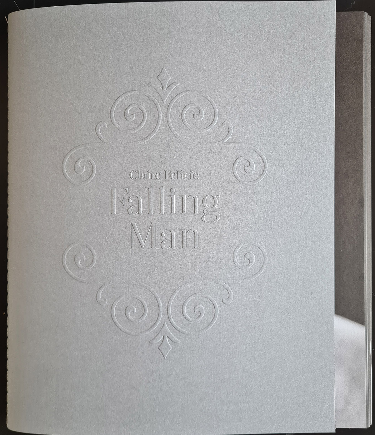 Claire Felicie, Falling Man (cover)