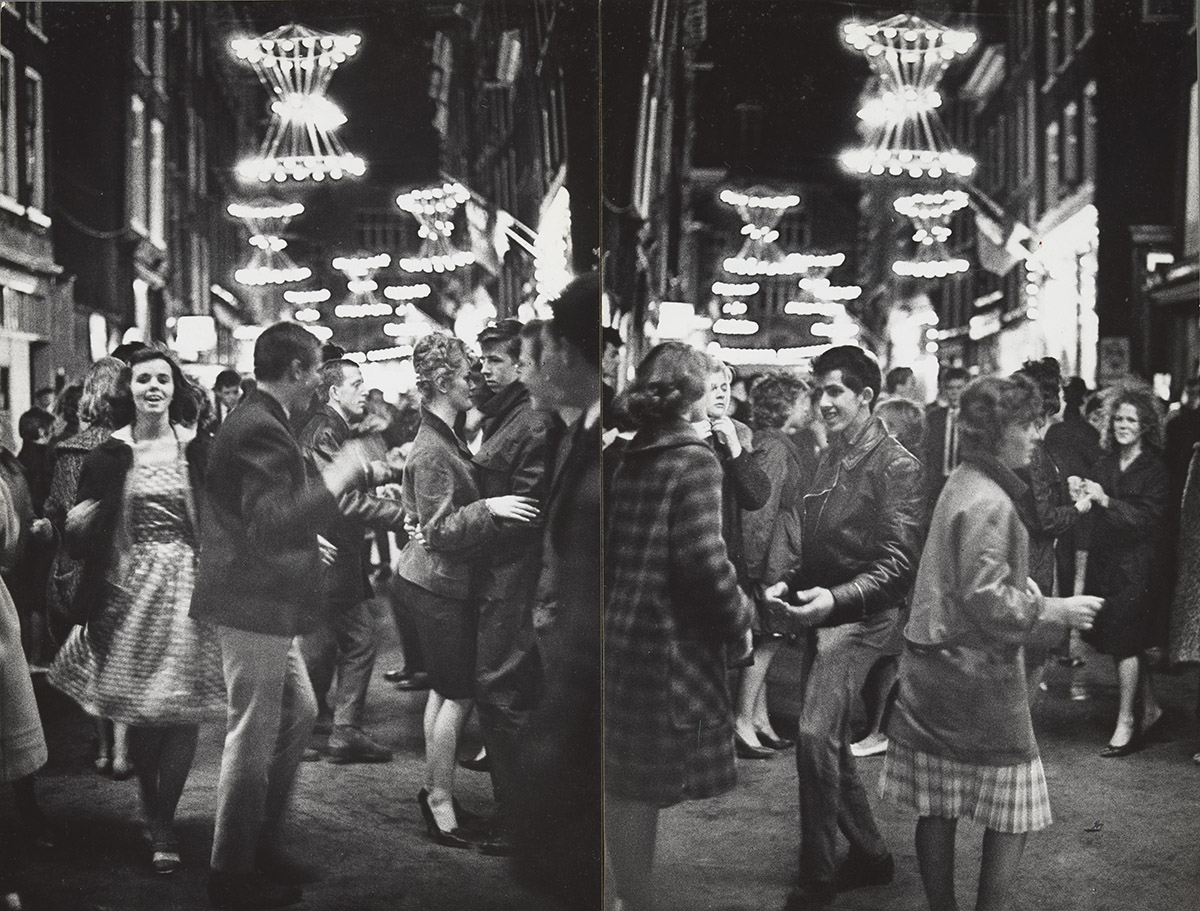 Ed van der Elsken, Kermis op de Nieuwmarkt, Amsterdam, 1961