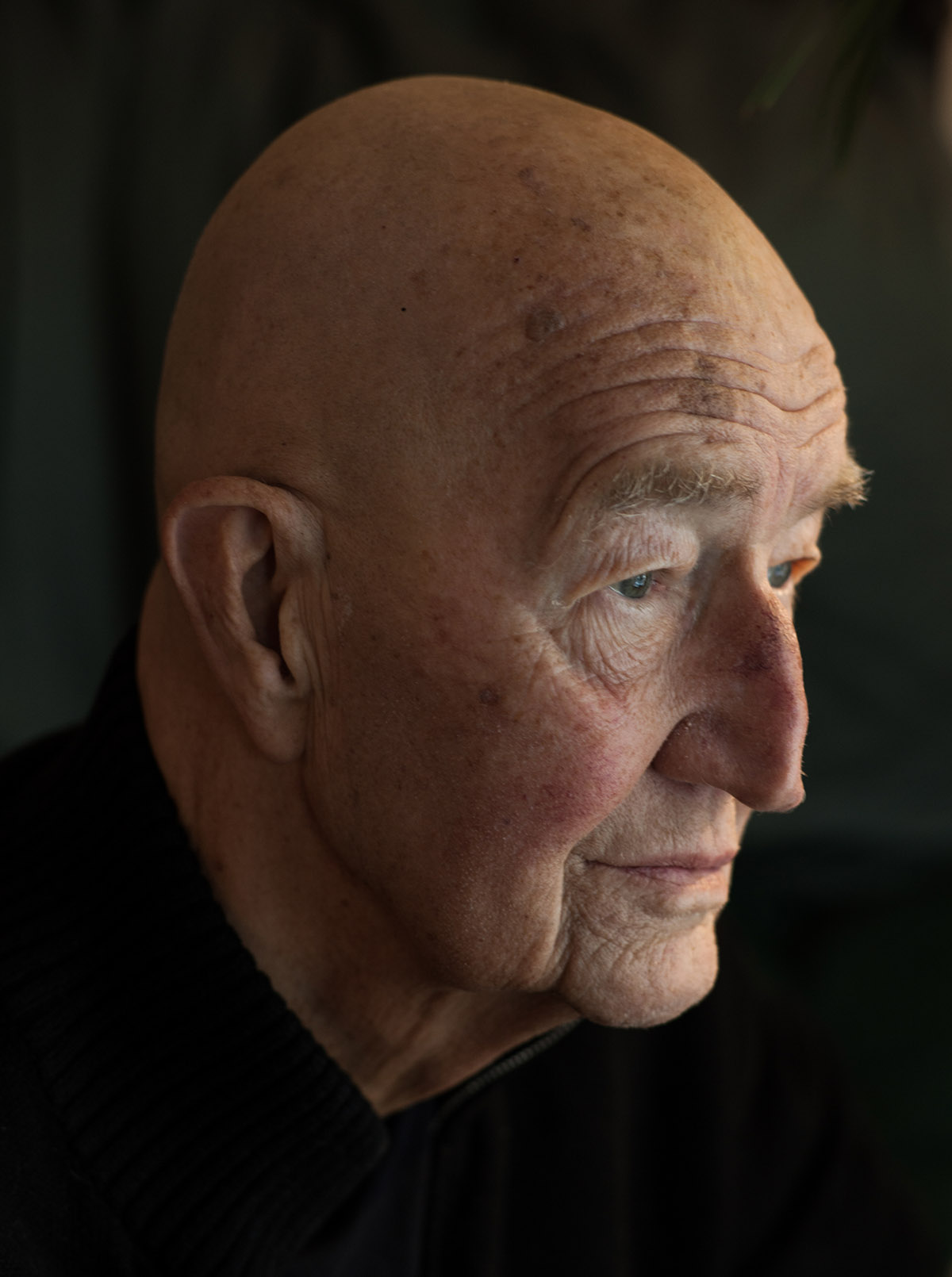 Koos Breukel, portret van Frederick Linck, Den Haag, 2020