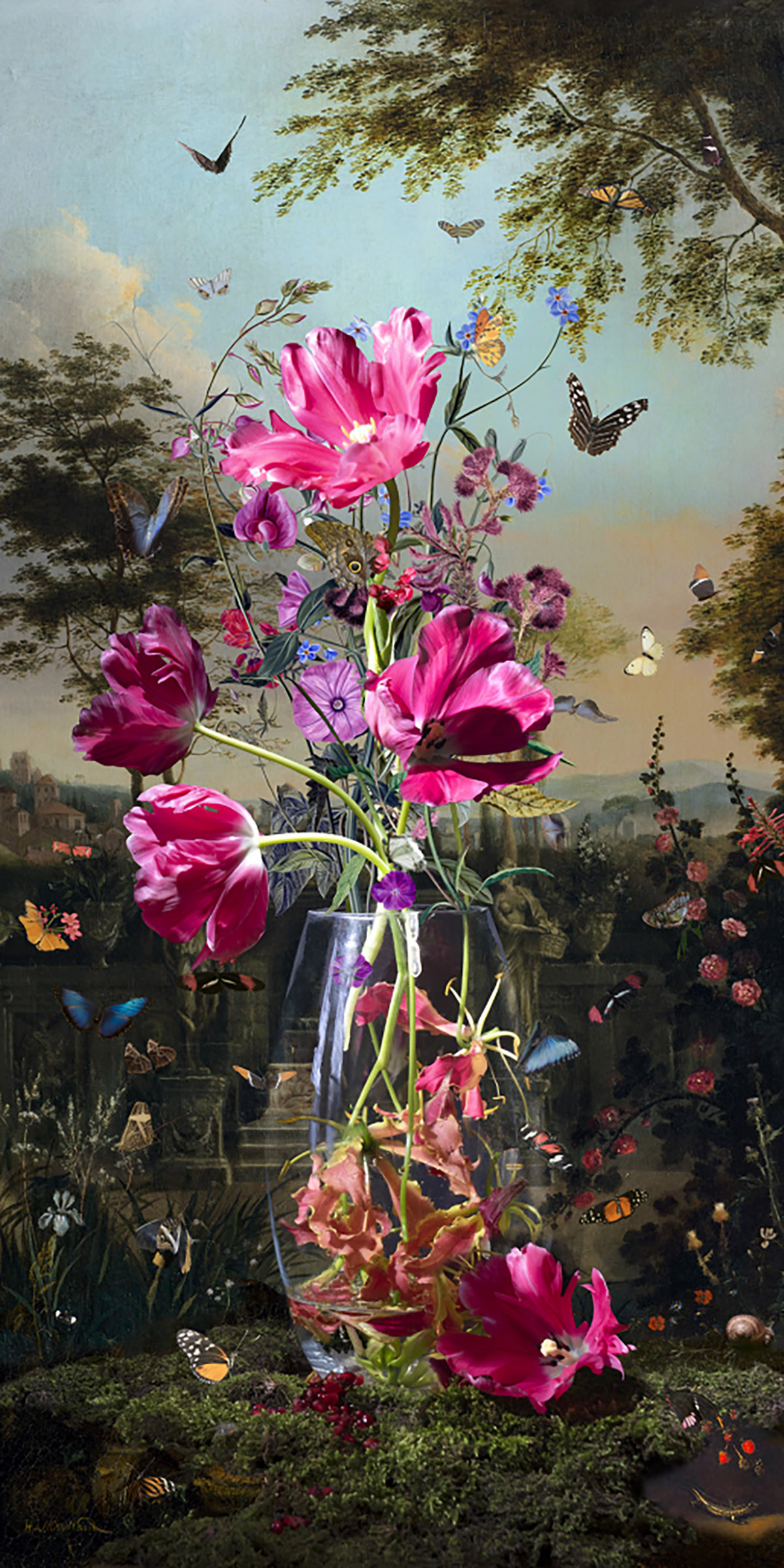 Hans Withoos, Breeze at dusk