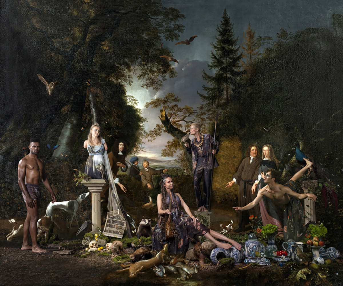 Hans Withoos, Jachttafereel