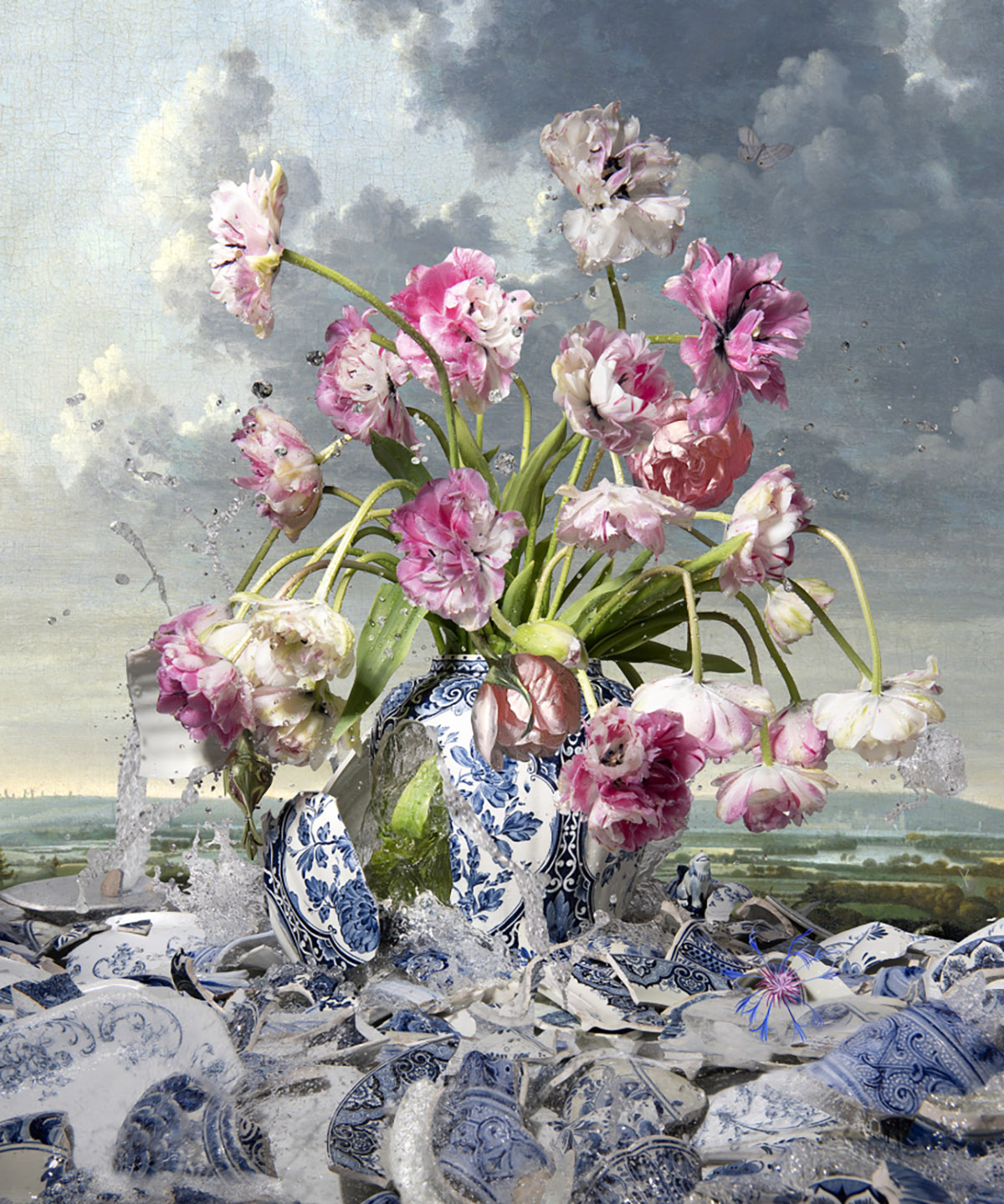 Hans Withoos, Delftware explosion