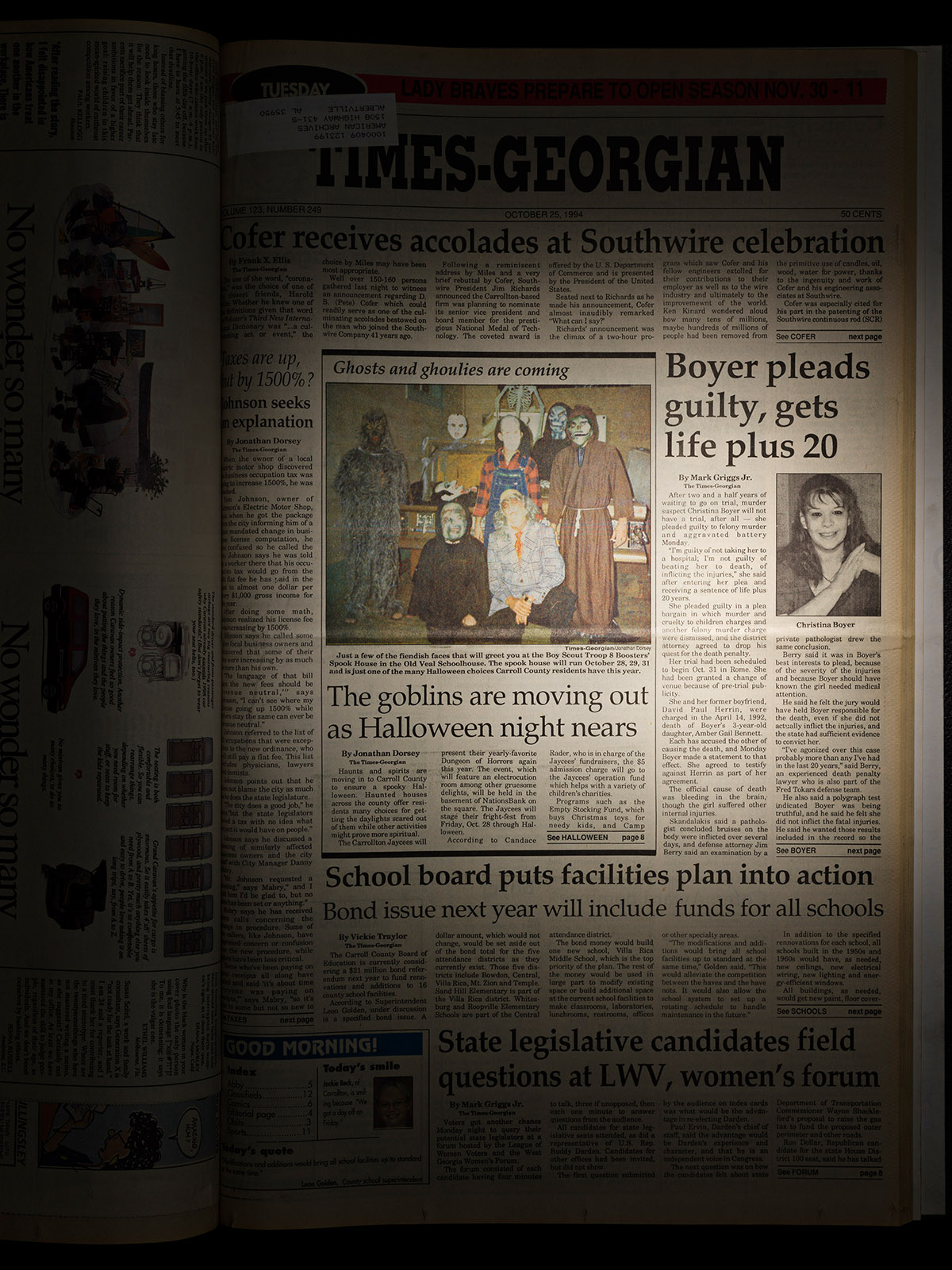 Jan Banning, Times Georgian, 25-10-1994, Nederlands Fotomuseum