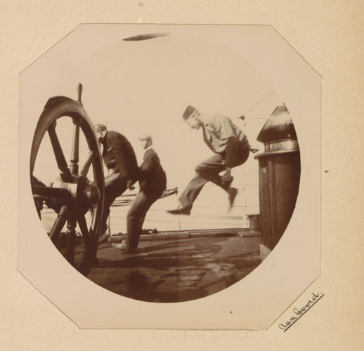 Willem Frederik Piek Jr (1874-1954) Aan boord, Warnem&uuml;nde, c. 1892, Rijksmuseum, Amsterdam