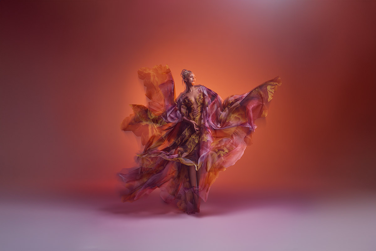 Iris van Herpen, Cosmica dress, Shift Souls collection, 2019