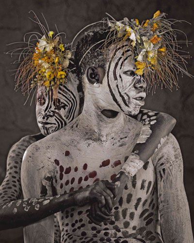 Jimmy Nelson, XIV 378, Karo, Dele & Lale, Omo Valley, Ethiopia, 2011/2