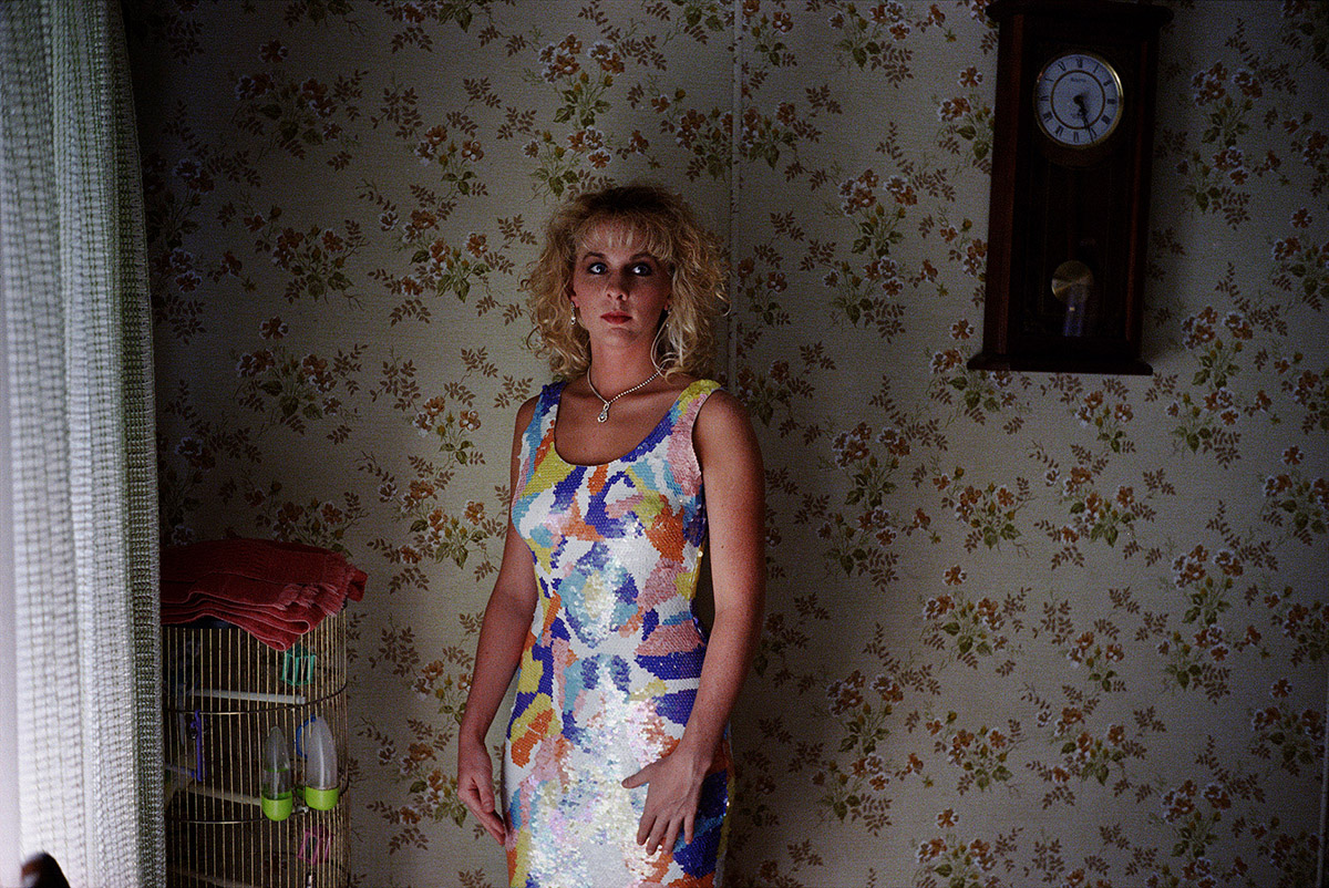 Bertien van Manen, Moonshine, Camy wearing dress, Kentucky, 1996