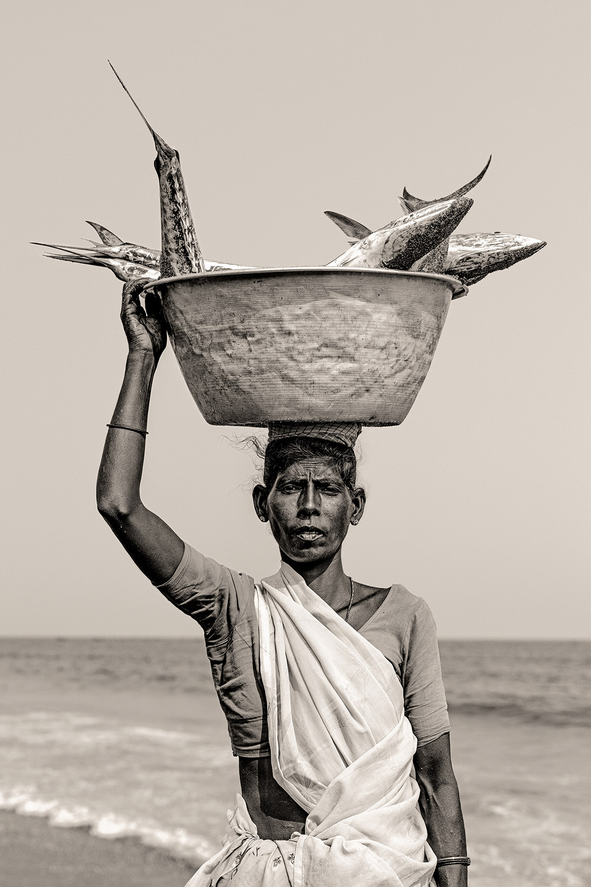 Olaf Veltman, India, Fish Woman (2020)
