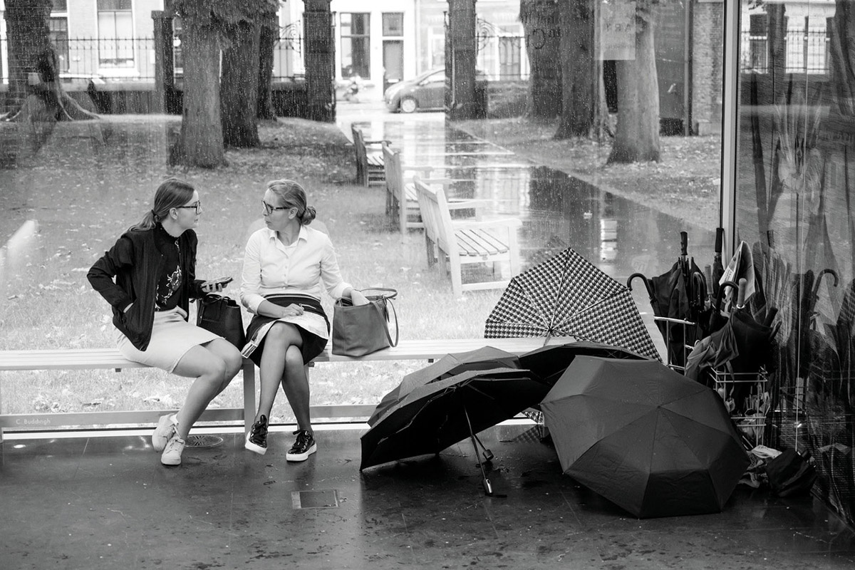 Herman van Ommen, Friends on a rainy day