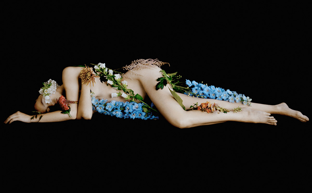 Sander Coers, Floral Nude No1
