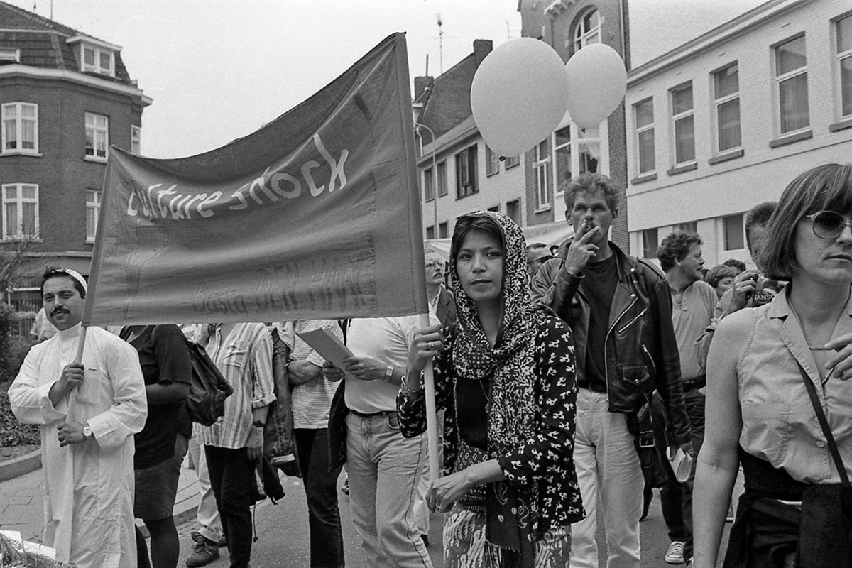 Marian Bakker, Protest2Pride, Maastricht, 1993