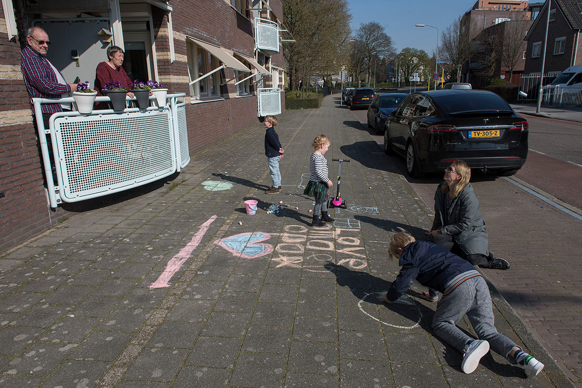 Rapha&euml;l Drent, Tiel in Coronatijd