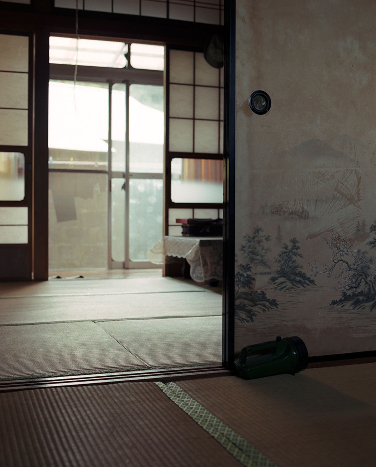 Emily Bates, The sky is glowing with the setting sun