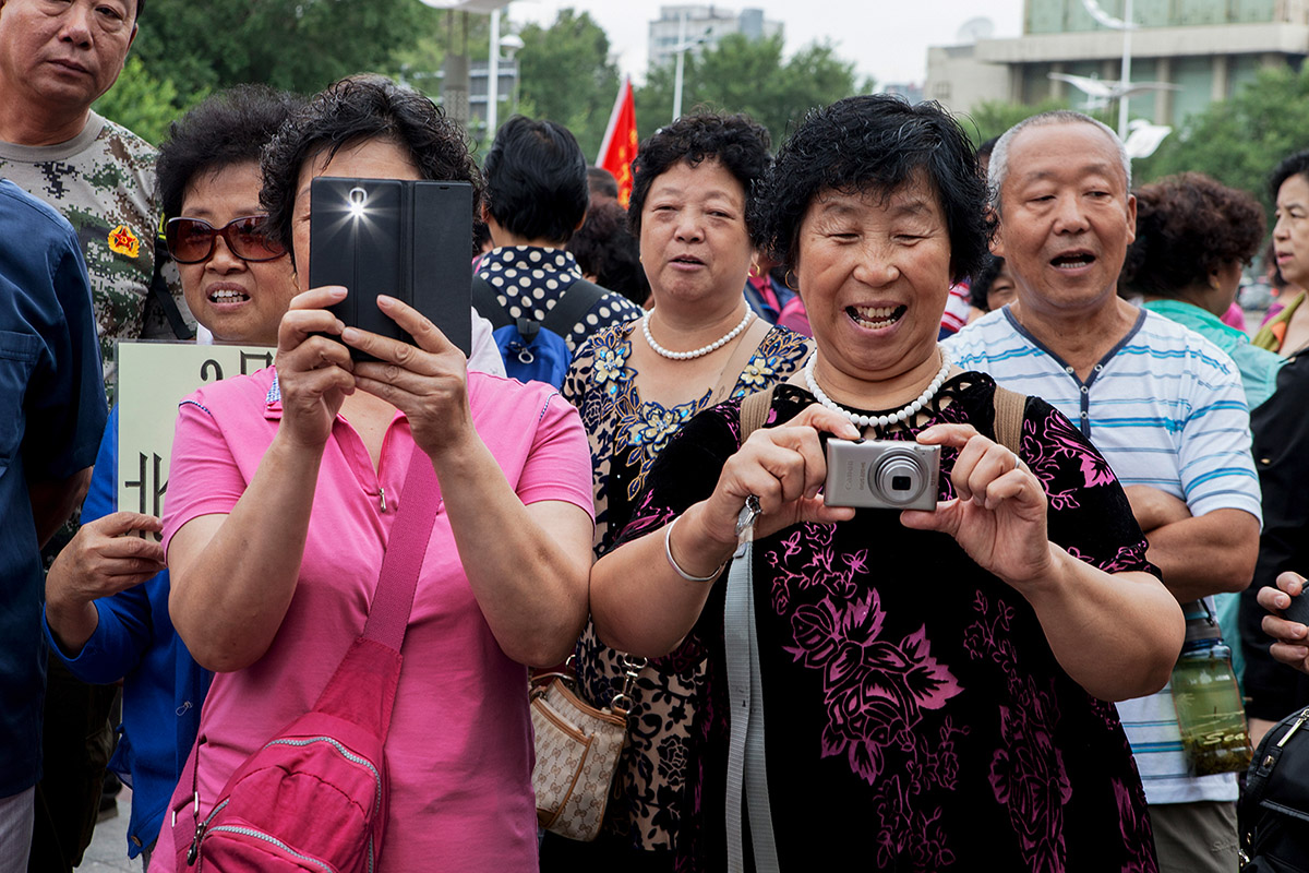 Ruben Lundgren, Harbin, 2015, These women were sent to the countryside as teenagers in the Mao era to be re-educated as socialist hard workers. They are called 'zhiqing', educated urban youth. Today, the stories of this generation are getting more attention because the Chinese president and party leader Xi Jinping also has a past as a Zhiqing.