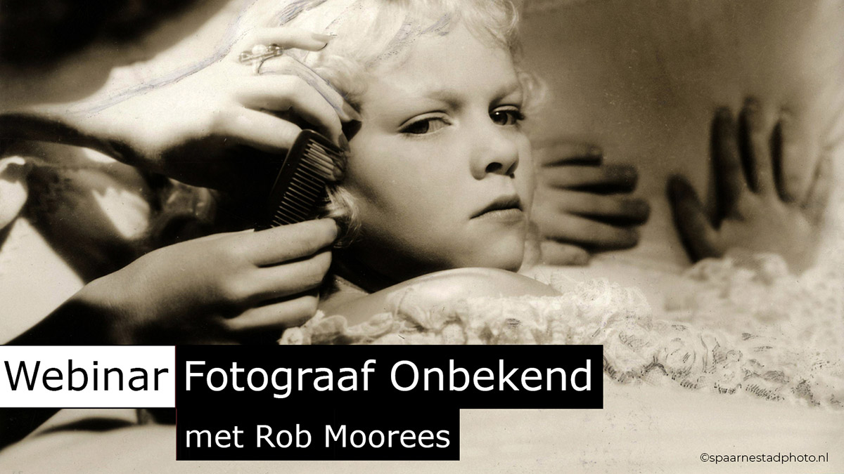Webinar: Rob Moorees met Fotograaf onbekend