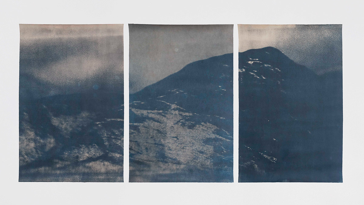 Vivian Ammerlaan in de Rocky Mountains