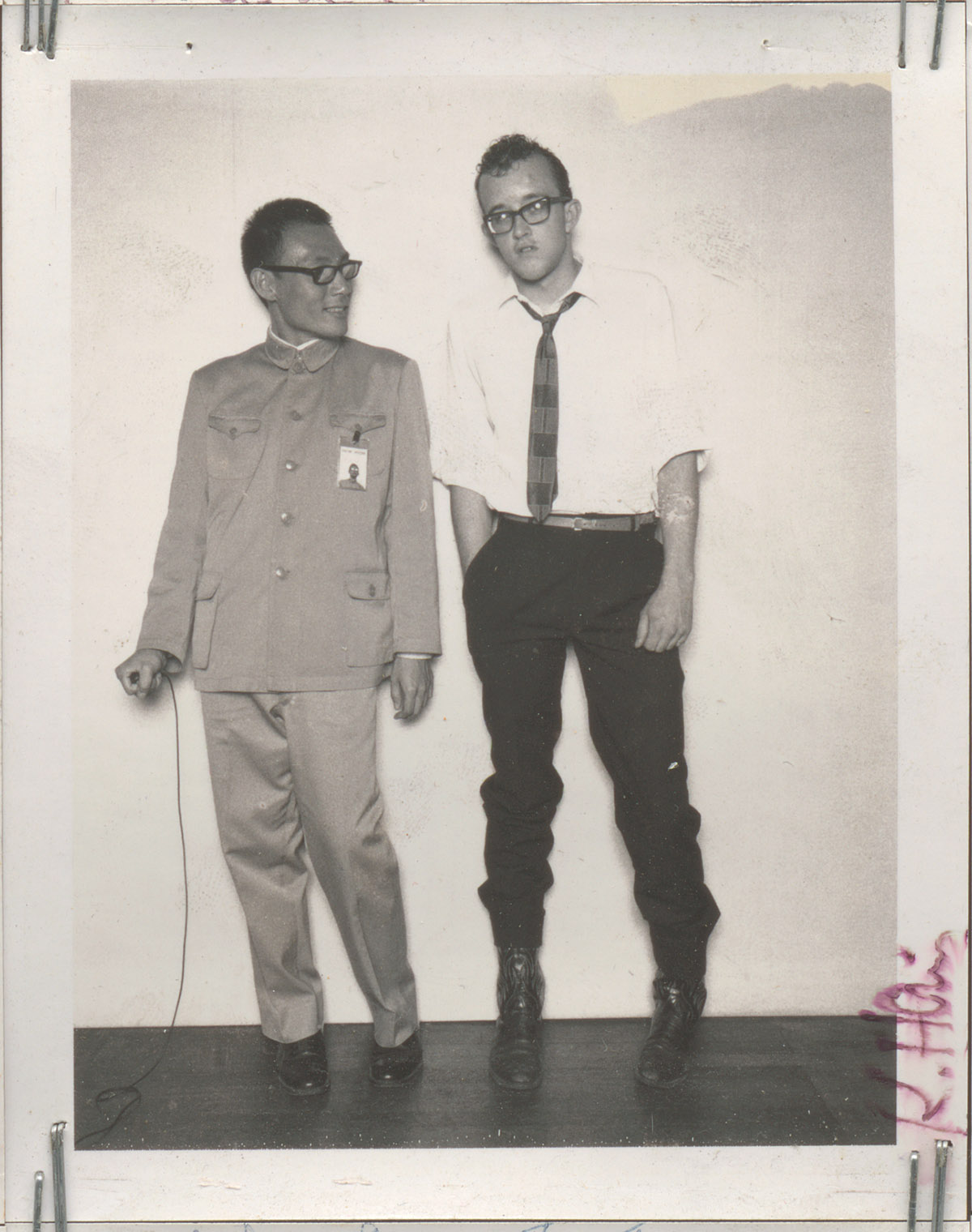 Muna Tseng and Tseng Kwong Chi, Mudd Club, New York, 1980, Signed vintage Polaroid print from photo montage, Photograph: Tseng Kwong Chi, Muna Tseng Dance Projects, Inc.