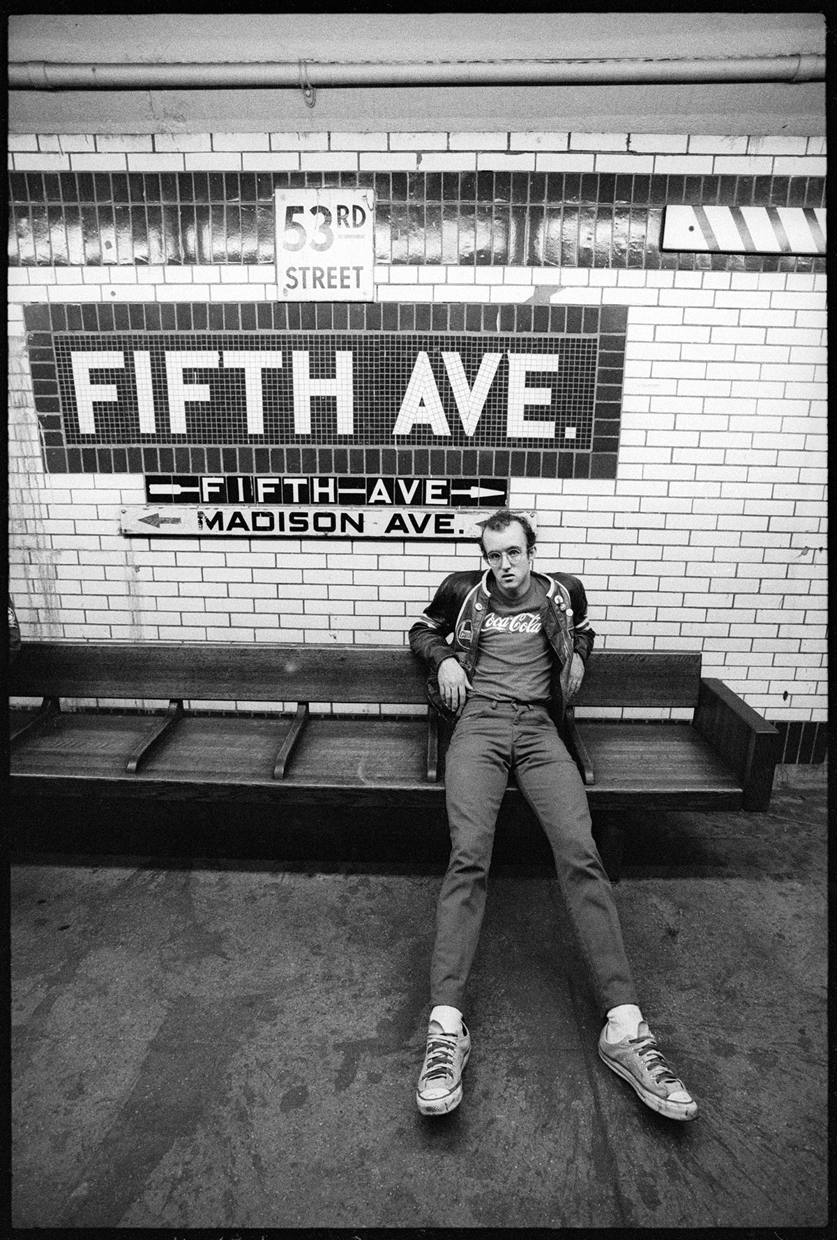Keith Haring, Subway 5th Ave, c1984