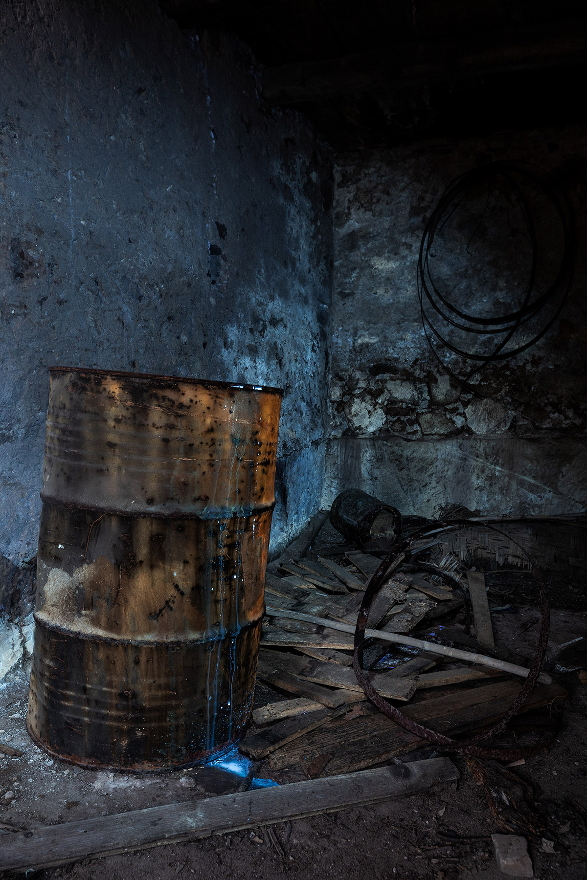 Steffi Reimers, The barrel Guilty Grounds, 2023