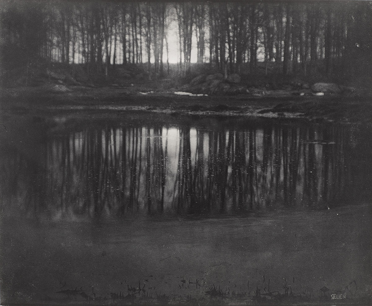 Edward Steichen (1879-1973), Moonrise-Mamaroneck, after 1953, Gelatin silver print, Collection MNHA