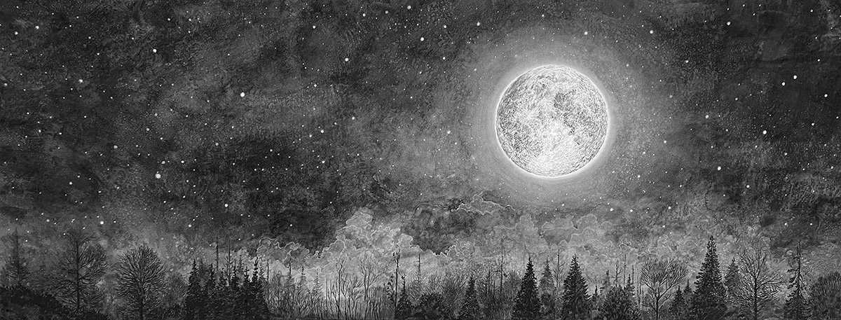 Hans Op de Beeck, Consoling Moon, 2021 (c) Private collection