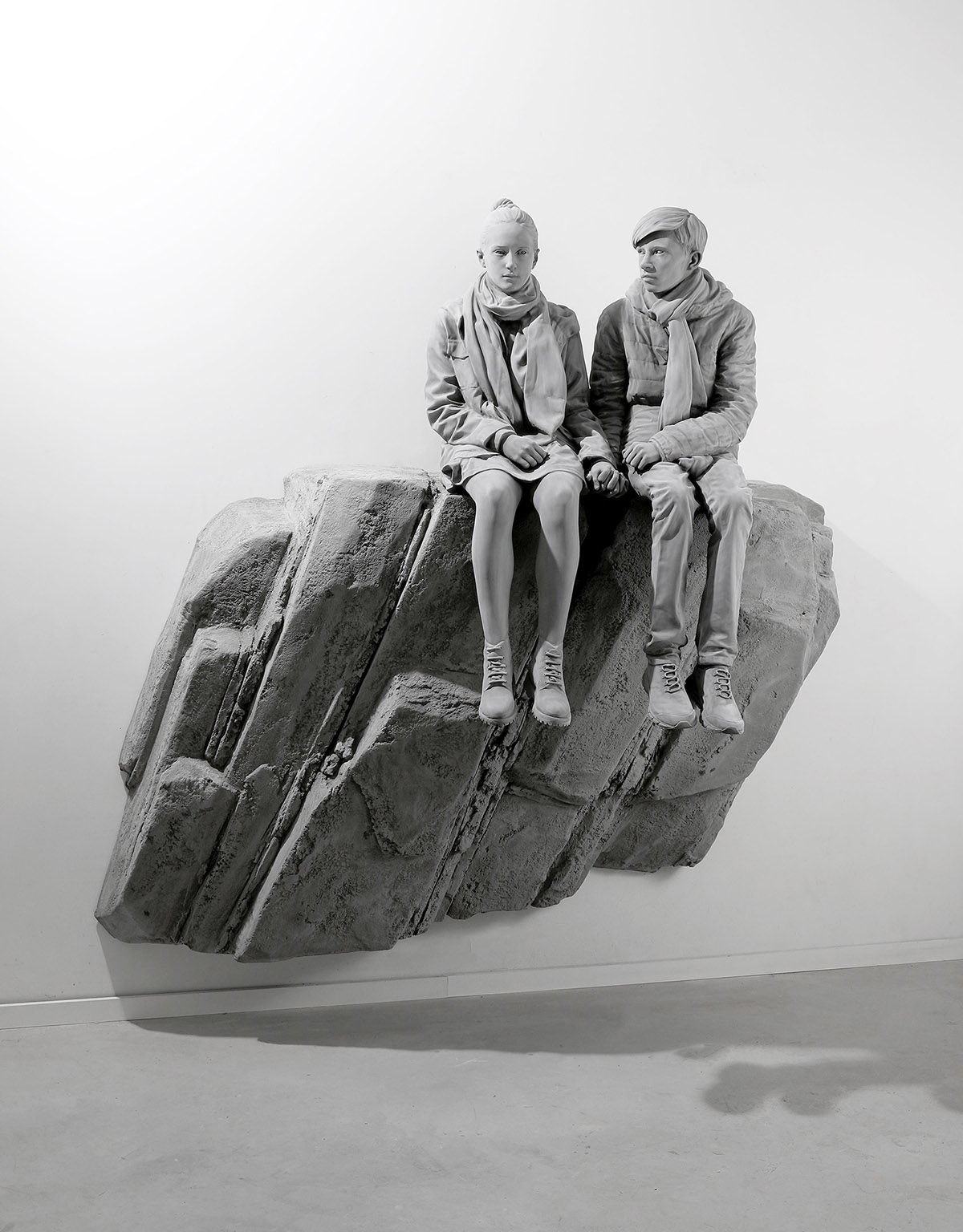 Hans Op de Beeck, The cliff, 2019 (c) Studio Hans op de Beeck, Brussels
