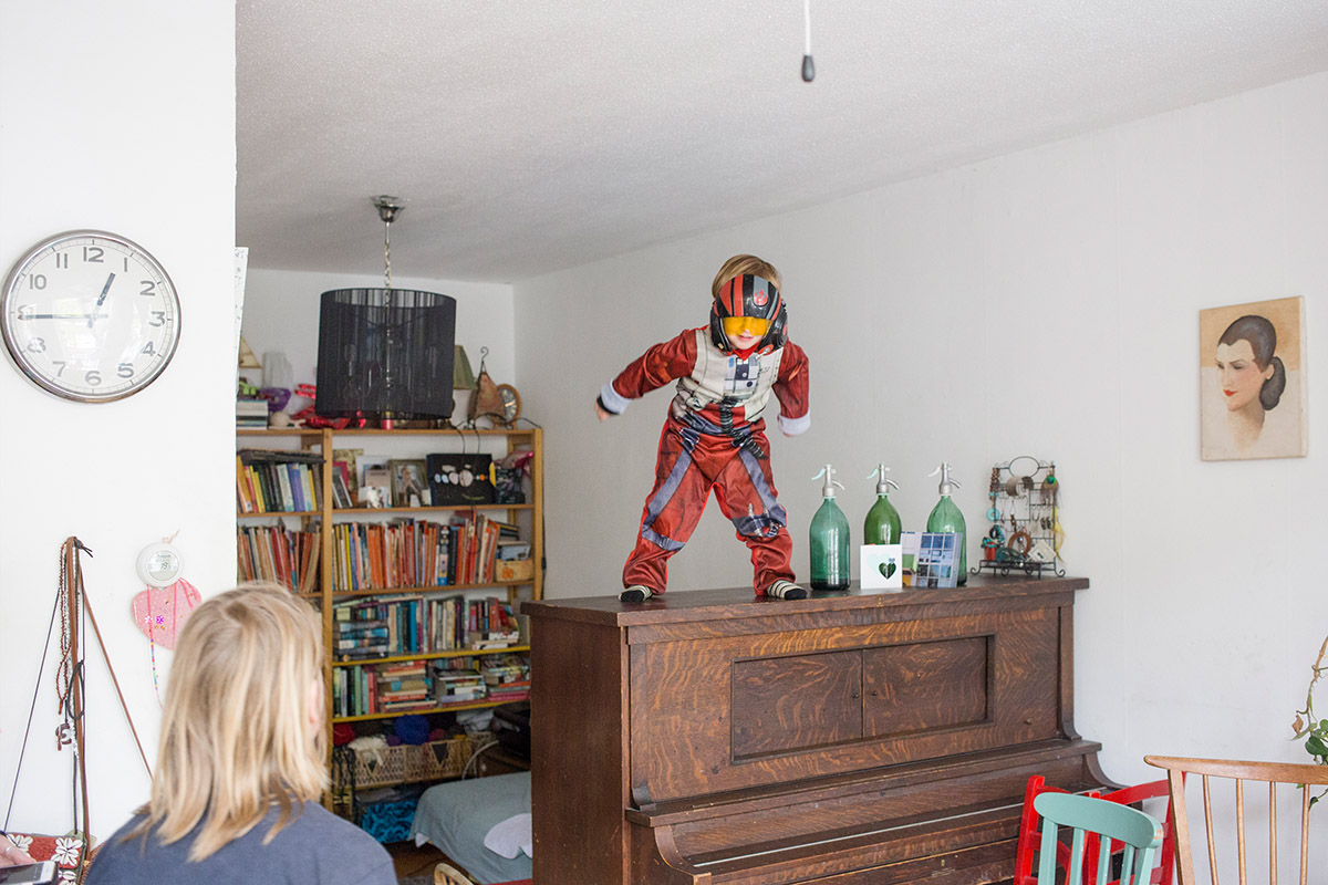 Naomi Modde, Familie Van den Bosch, Rotterdam-Noord, 1 mei 2020