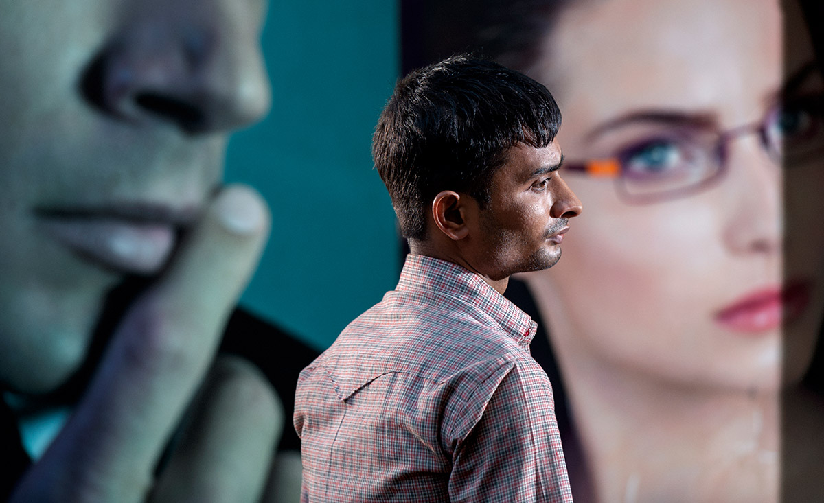 Bas Losekoot, Mumbai, 90x55cm