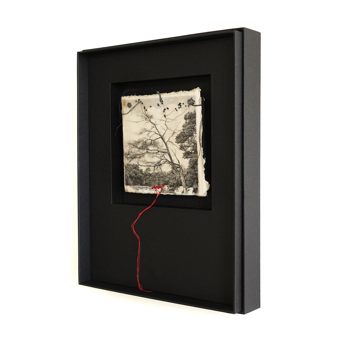 Jackie Mulder, handgemaakte unique artwork edition box, kunstwerk Thought Trails #436