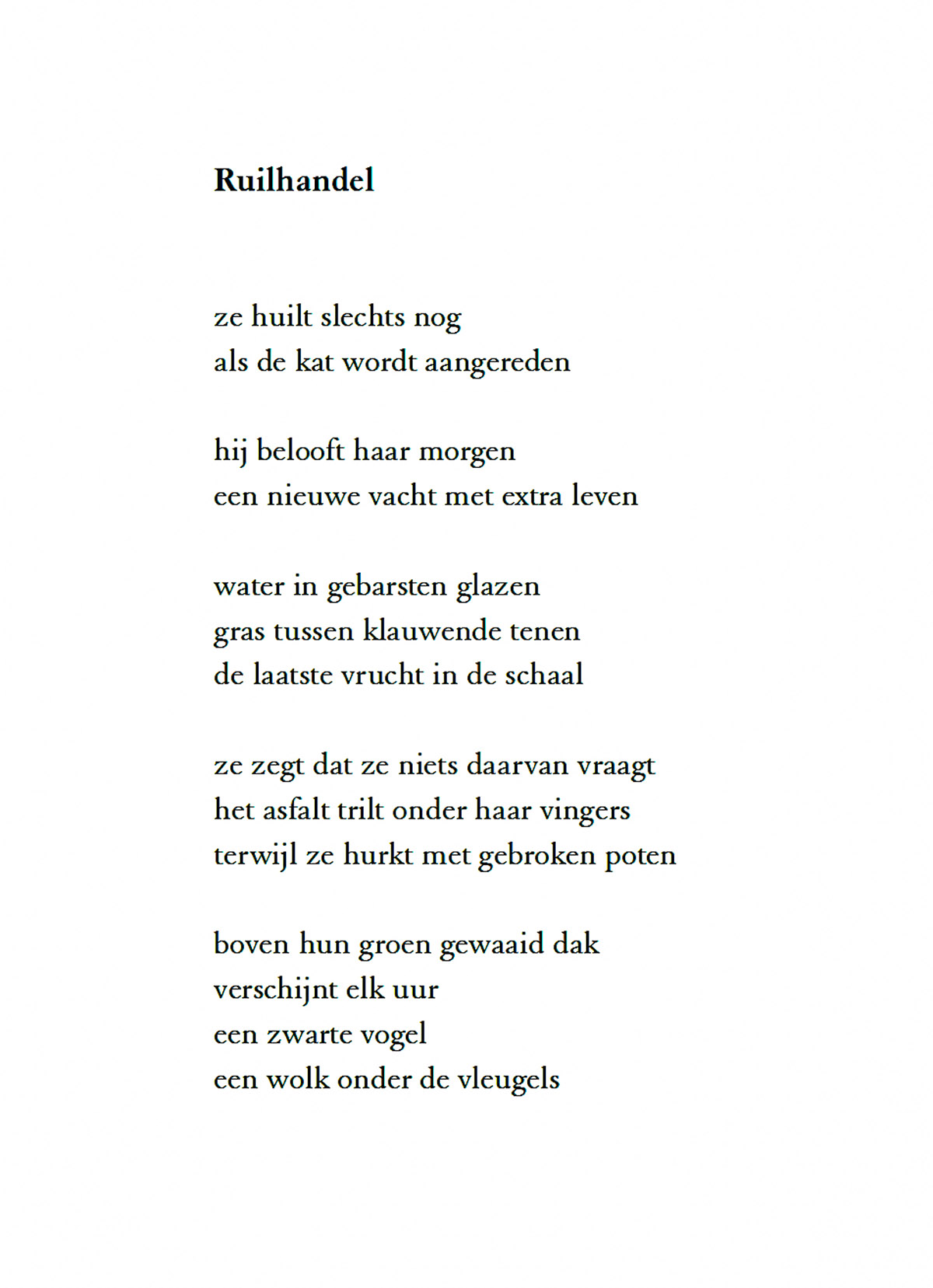 Elise Vos en Eddy Verloes, Van alles de laatste