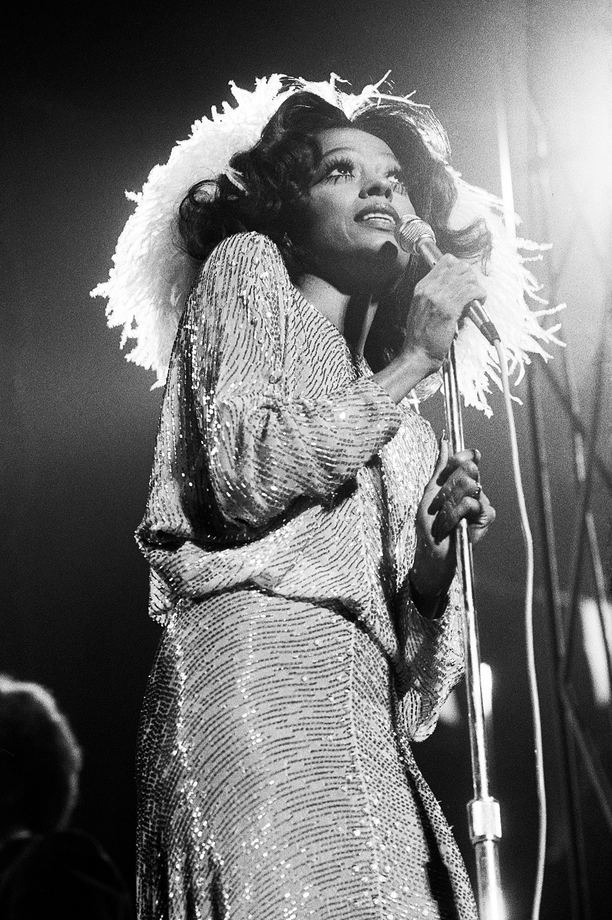 Terry O'Neill, Diana Ross at the Apollo London, 1976, SmithDavidson Gallery