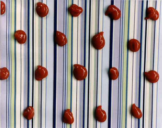 Sauce on Stripe, 2001 by Antoni + Alison