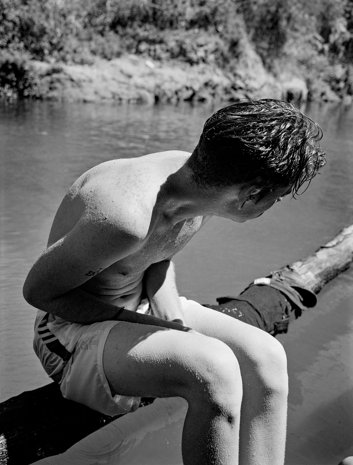 Vincent Delbrouck, Leonardo at the River from the series La Vibora - Champú (Cuba, 2018)