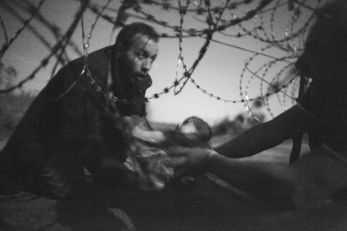 De World Press Photo van 2016 is de foto van Warren Richardson.