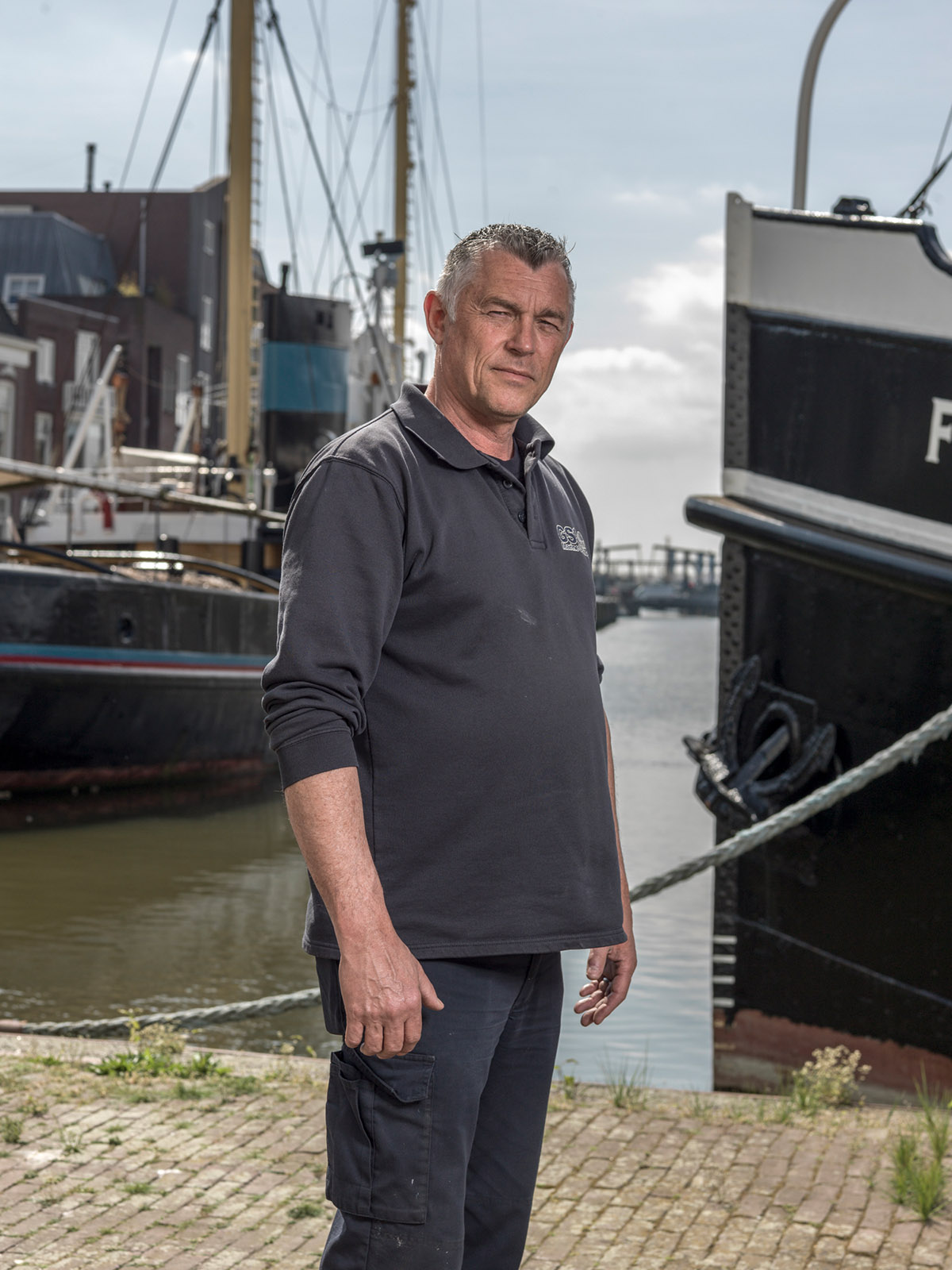 Leander Varekamp, Zeelieden aan het Scheur, Frans Verbrugge