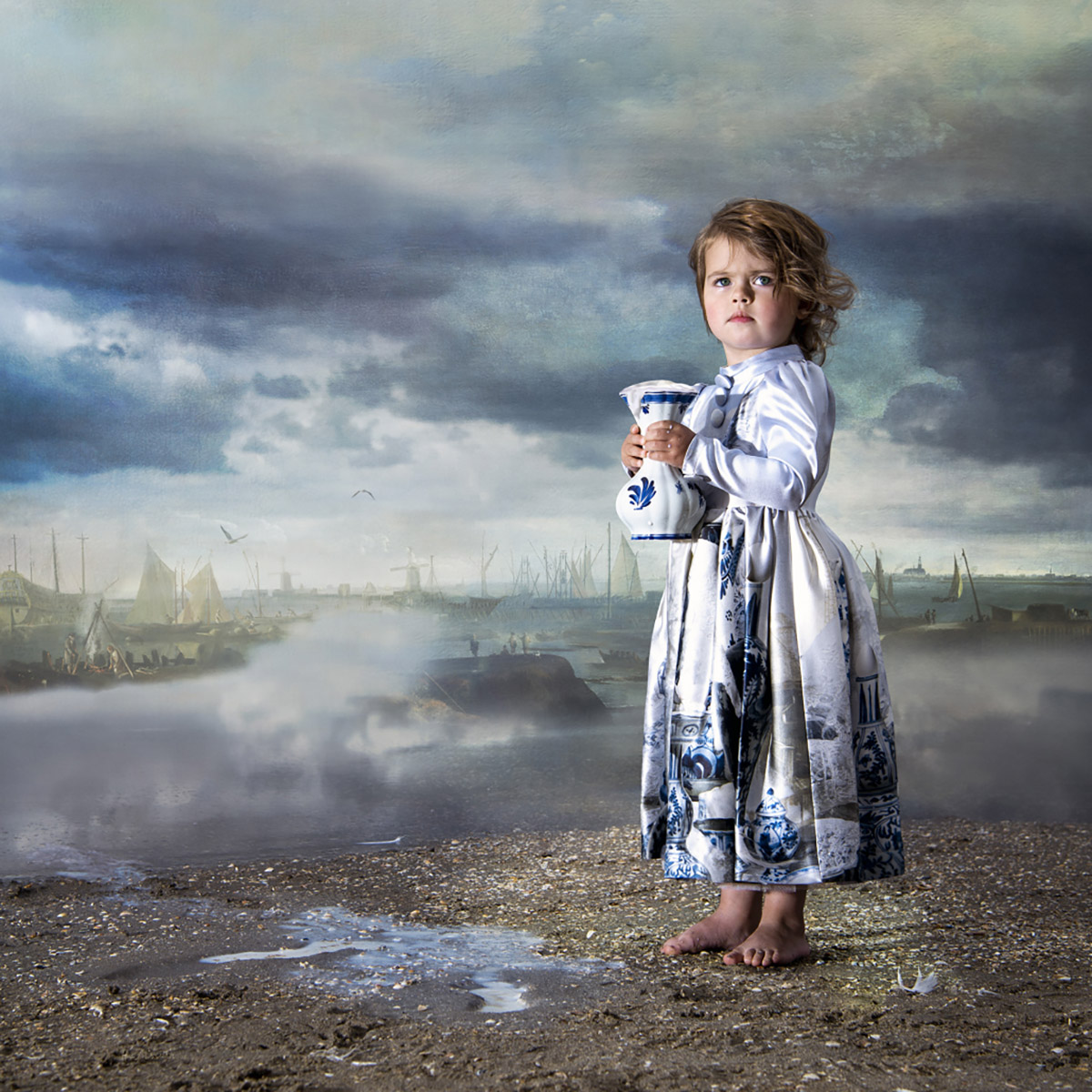 Hans Withoos, Leerling melkmeisje