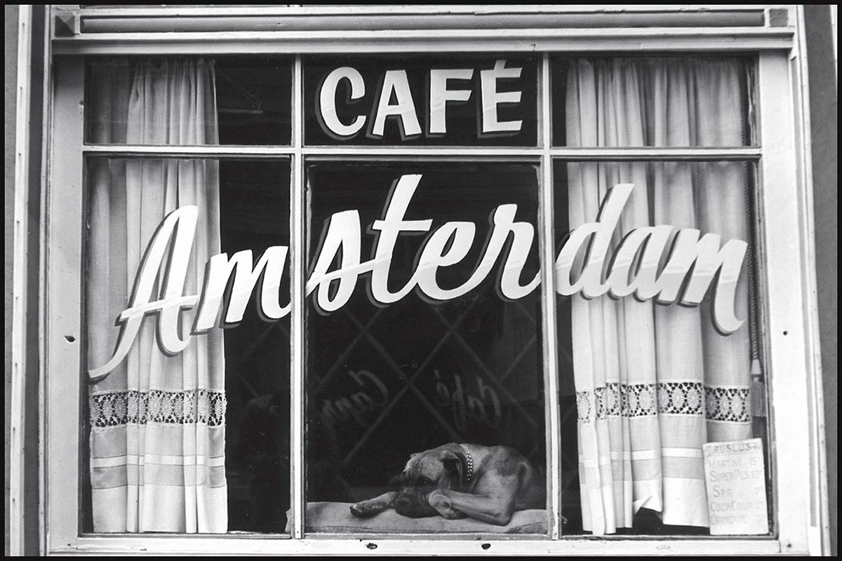 Café Amsterdam, Antwerpen 1956, Pim Westerweel