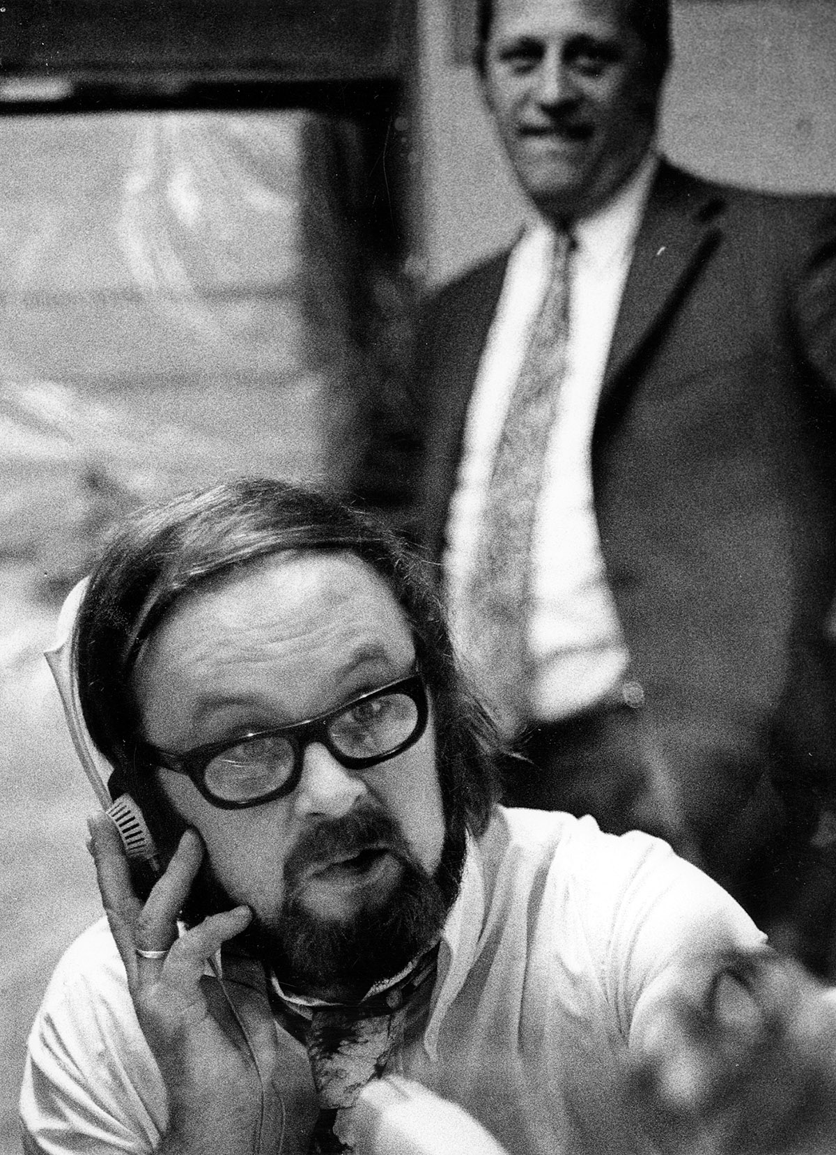 Joost den Draaijer en John de Mol, Radio Noordzee, 1971, Pim Westerweel